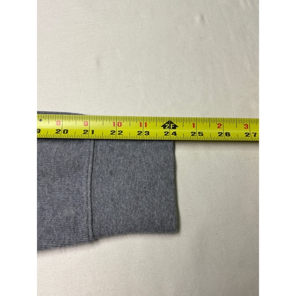 Brooks Brothers Mens Mock Neck Ribbed Sweater Gray Size L 100% Cotton - Picture 7 of 7